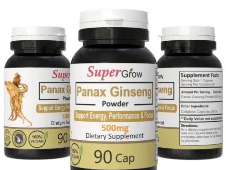 Panax Ginseng Capsules 500mg